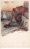Savona/Italien Ansichtskarte/Künstler-Postkarte/Litho/signiert Manuel Wielandt/Savona/No. 2.16. -