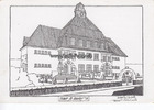 Reichenbach i. Vogtl./Cunsdorf Reklamekarte/Schule für Cunsdorf i.V./Paul Reinhold akad. Architekt B.D.A. -