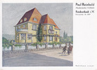 Reichenbach i. Vogtl. Ansichtskarte/Postkarte/Paul Reinhold Akademischer Architekt/Reichenbach i. V. -