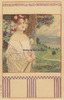 Deutsches Reich Ansichtskarte / Postkarte / Künstlerkarte / Jugendstil / Serie 166 No. 6. -