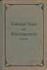 Thüringen Dr. Staude / Dr. Göpfert / Thüringer Sagen und Nibelungensage -