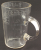 Bad Salzschlirf/Hessen Glas / Messbecher / Andenkenkrug / Bad Salzschlirf -