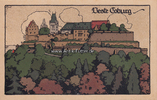 Coburg Ansichtskarte / Postkarte / Künstlerkarte / Veste Coburg -