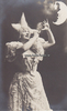 Deutsches Reich Ansichtskarte / Künstlerkarte / Frau mit Mond -