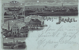 Brakel Ansichtskarte / Postkarte / Litho / Gruss aus Brakel. / Institut-Brede / ... -