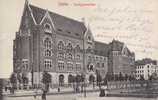 Polen/Stettin Ansichtskarte / Postkarte / Stettin - Stadtgymnasium -