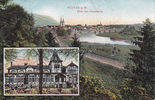 Höxter a. W. Ansichtskarte / Postkarte / Höxter a. W. / Blick vom Felsenkeller / Felsenkeller -