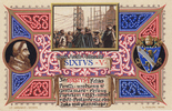 Italien/Genova/Roma Ansichtskarte / Chromolithografie / Armanino-Genova / L. Ferloni-Roma / Sixtus V -
