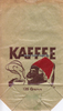 Deutschland Tüte / Kaffeetüte / Kaffee täglich frisch geröstet 125 Gramm -