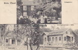  1909 Böda/Öland/Schweden Ansichtskarte / Postkarte / Böda, Öland. / Prästgärden. / Skolhuset. / ... 2