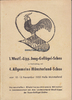 Münster 1. Westf.-Lipp. Jung-Geflügel-Schau in Verbindung mit 4. Allgemeine ... -