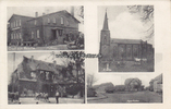 Rosche Ansichtskarte / Postkarte / Gruß aus Rosche / Molkerei / Schule / Kirche / ... -