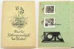 Drittes Reich Raumbildalbum / Aus der Lebensgemeinschaft des Waldes / 148 Bilder -