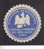 Preussen Siegelmarke / Verschlussmarke / Königlich Preussisches General-Commando des ... -