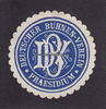 Preussen Siegelmarke / Verschlussmarke / Deutscher Bühnen-Verein Praesidium -