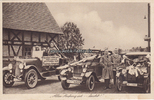 Deutsches Reich Ansichtskarte / Postkarte / ADAC-Autos bei der Deutschen Luftfahrt-Werbewoche .. -