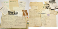 Plettenberg / Kahley / Alsbach / Engelskirchen 52 Seiten Aufzeichnungen von W. Schulte / 2. Komp. Garde Res. Schützen Batl. -