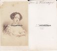 Frankreich Carte de visite / CdV / Marie Angélique de Scoraille de Roussille, duchesse de.. -