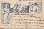 Wienhausen Ansichtskarte / Postkarte / Vorläufer / Litho / Gruss vom Kloster Wienhausen. -