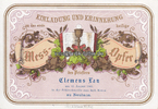 Bad Neuhaus / Bad Neustadt, Saale Litho/Einladung und Erinnerung an das erste heilige Mess-Opfer des Priesters.. -