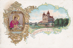 Bergheim / Salzburg / Österreich Ansichtskarte / Postkarte / Prägekarte / Litho / Gruss aus Maria Plain. -