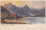 Norwegen Ansichtskarte / Künstlerkarte/ Fjaerlands-Fjord. / Verlag v.B.Antelmann Berlin -