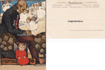 Würzburg / München Ansichtskarte / Künstlerkarte / Ferdinand Spiegel / Erinerung -