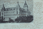 Dortmund Ansichtskarte / Postkarte / Gruss aus Dortmund. / Neues Oberpostdirektions-... -