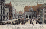Minden i. W. Ansichtskarte / Postkarte / Minden i. W. / Markt. -