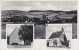 Holzmühl / Freiensteinau / Hessen Ansichtskarte / Postkarte / Wirtschaft zur Linde Heinrich Hofmann / Schule -