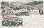 Bodenwerder / Weser Ansichtskarte / Postkarte / Litho / Gruss aus Bodenwerder a. Weser -