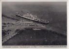 Cuxhaven Ansichtskarte / Postkarte / Nordseebad Cuxhaven, Amerikadampfer am Pier -