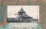 Timmendorferstrand Ansichtskarte / Postkarte /Prägekarte Ostseebad-Timmendorferstrand Strandpavilon -