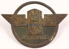 Bundesrepublik Deutschland Hanomag Emblem / Kühlerschild für Hanomag Schlepper -