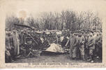 Deutsches Reich 1916 Ansichtskarte / Postkarte / In unserer Linie abgestürztes franz. Flugzeug 3