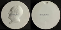 Berlin Porzellan Medaille / Plakette / Goethe / KPM -
