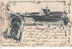 Ammersee / Herrsching / Dießen Ansichtskarte / Postkarte / Gruss vom Ammersee. / Kloster / Inneres d. Kirche -
