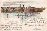 Lindau / Bodensee Ansichtskarte / Postkarte / Litho / Künstlerkarte von F. Voellmy / Lindau ... -