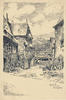 Marburg a/L Ansichtskarte / Postkarte / Künstlerkarte von Lud. Müller / Deutschhaus -