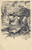 Marburg a/L Ansichtskarte / Postkarte / Künstlerkarte von Lud. Müller / Deutschhaus u. ... -