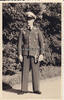 Drittes Reich Fotokarte / Luftwaffe / Soldat mit Orden und Borddolch -