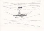 Bundesrepublick Deutschland Ansichtskarte / Postkarte / VW -