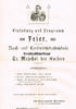 Groß = Umstadt Einladung und Programm zu der Feier, welche die hiesige Real- und Landwirt-... -