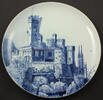Deutsches Reich Wandteller / Villeroy & Boch, Mettlach / Nr. 5177 / Burg Stolzenfels -