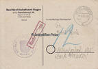 Gevelsberg / Hagen Ansichtskarte / Postkarte / Dienstsache / Beziergswirtschaftsamt Hagen -