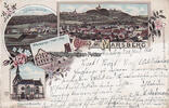 Marsberg Ansichtskarte / Postkarte / Litho / Gruss aus Marsberg / Nicolai-Kapelle / ... -