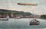 Bregenz / Österreich Ansichtskarte / Postkarte / Zeppelin / Bregenz vom See / Das Zeppelinsche.. -