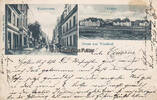 Wiesdorf / Leverkusen Ansichtskarte / Postkarte / Gruss aus Wiesdorf / Hauptstrasse / Colonie -