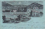 Marsberg Ansichtskarte / Postkarte / Litho / Monscheinkarte / Gruss aus Marsberg -