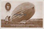 Deutsches Reich Ansichtskarte / Postkarte / Das neue Riesenluftschiff Graf Zeppelin L Z 127 -